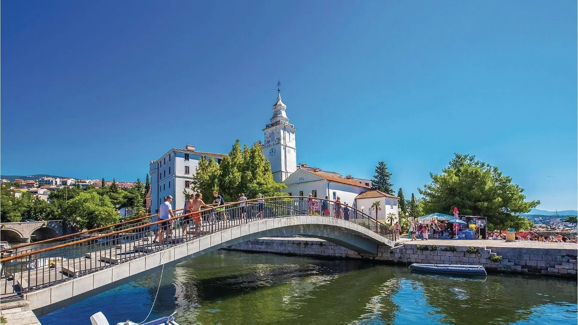 Nice Apartment In Crikvenica With Kitchen 0*,  Croatia